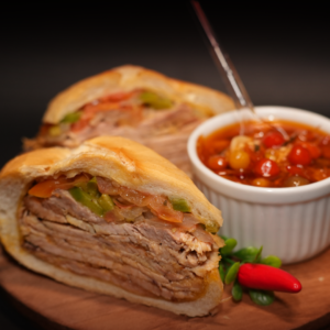 Lanche de Pernil do Estadão
