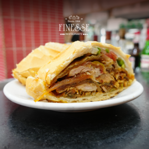 Lanche de Pernil do Estadão